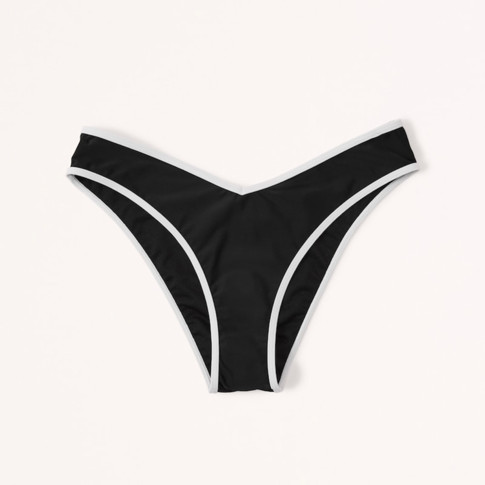 ABERCROMBIE & FITCH High Leg Cheeky Bikini Bottom NWT